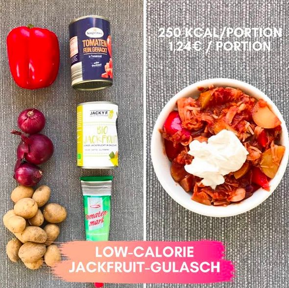 Low Carb Jackfruit Gulasch Vegan Rezepte